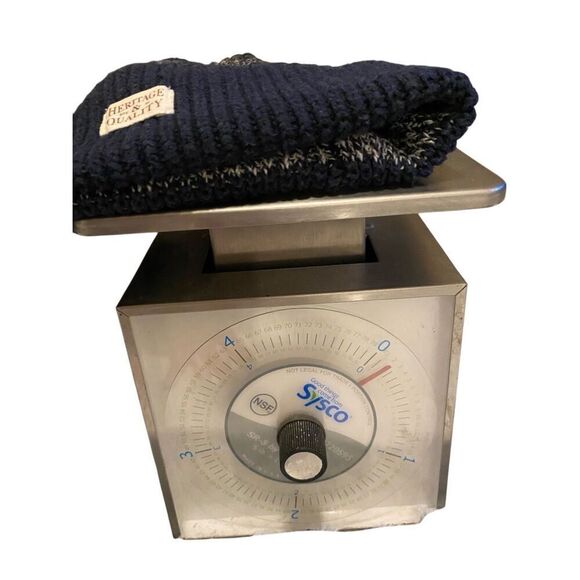 H&M Striped Knit Beanie Hat Winter Snow Outdoors School Fall Ski Snowboarding - Picture 7 of 7